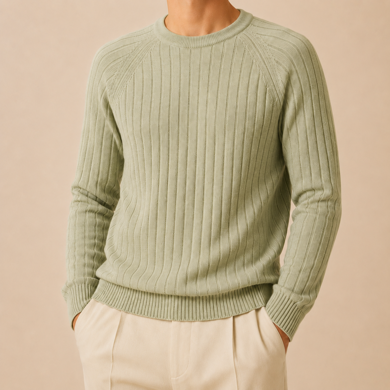 Aspen Ribbed Wool Sweater — photo 8