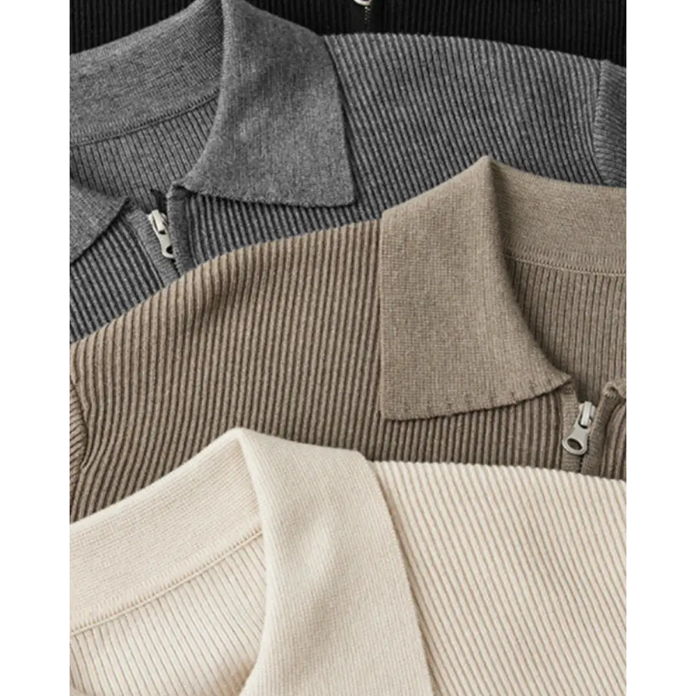Willow Knit Polo Sweater — photo 4