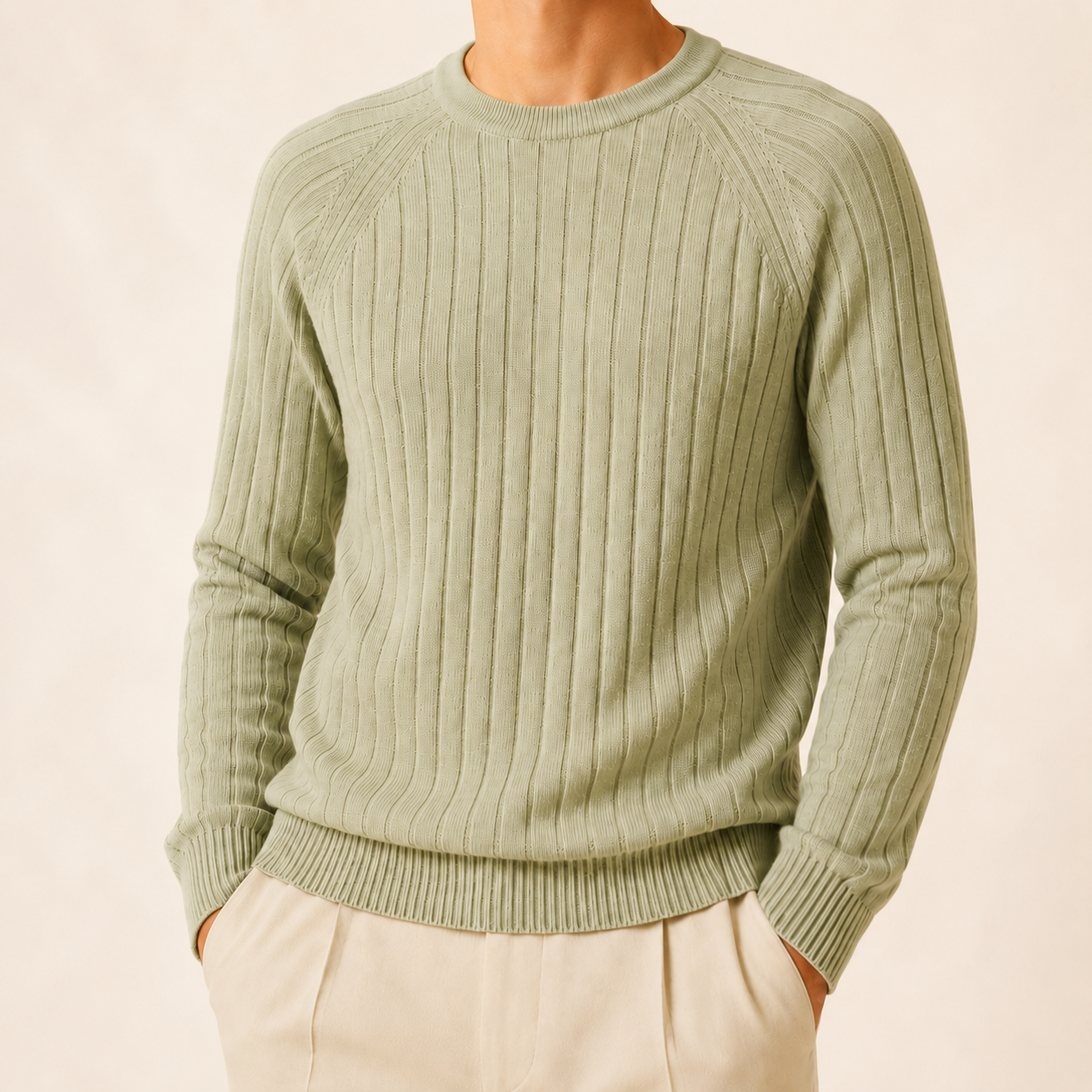 Aspen Ribbed Wool Sweater