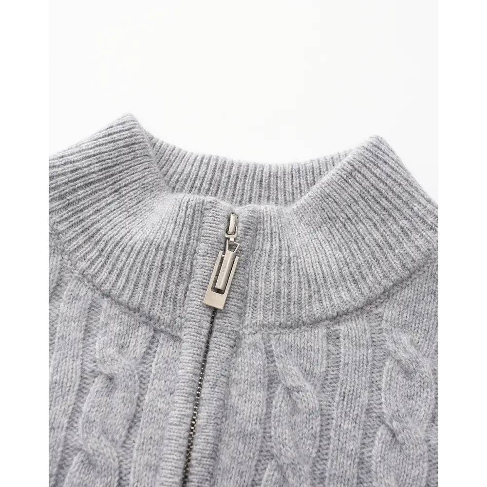 Wren Woven Half-Zip Sweater — photo 6