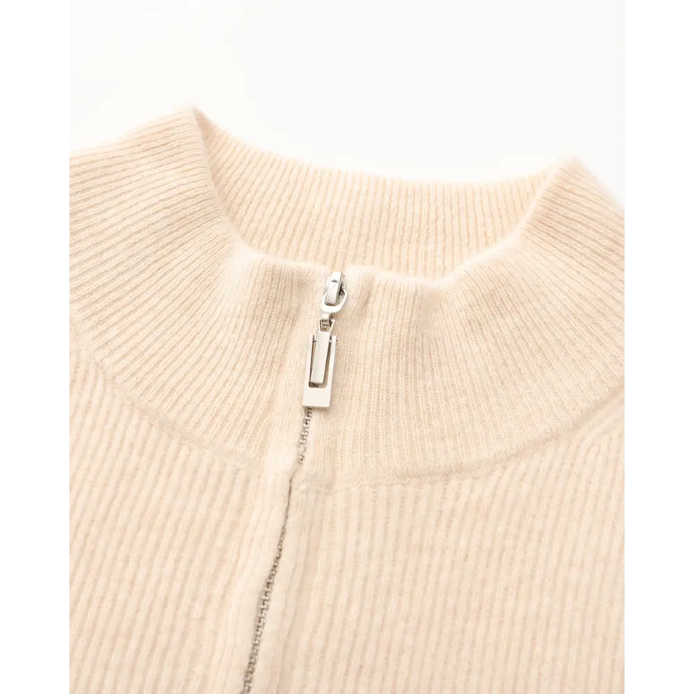 Birch Cashmere Half-Zip Sweater — photo 13