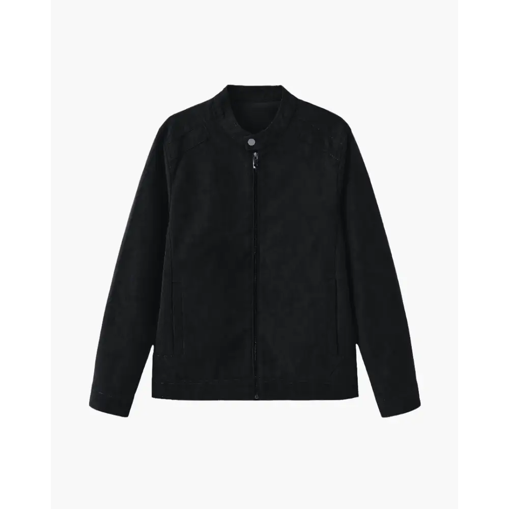 Birch Suede Zip Jacket