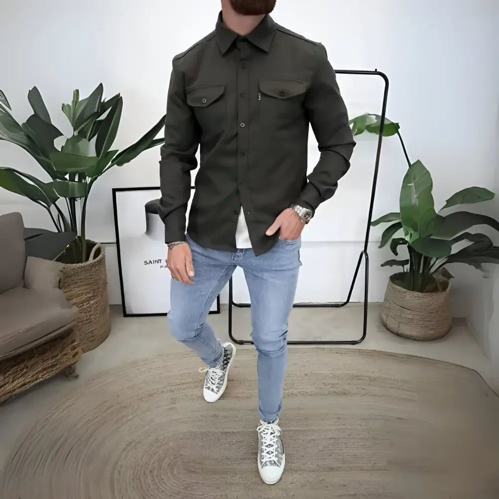 Fern Utility Overshirt Jacket — photo 6
