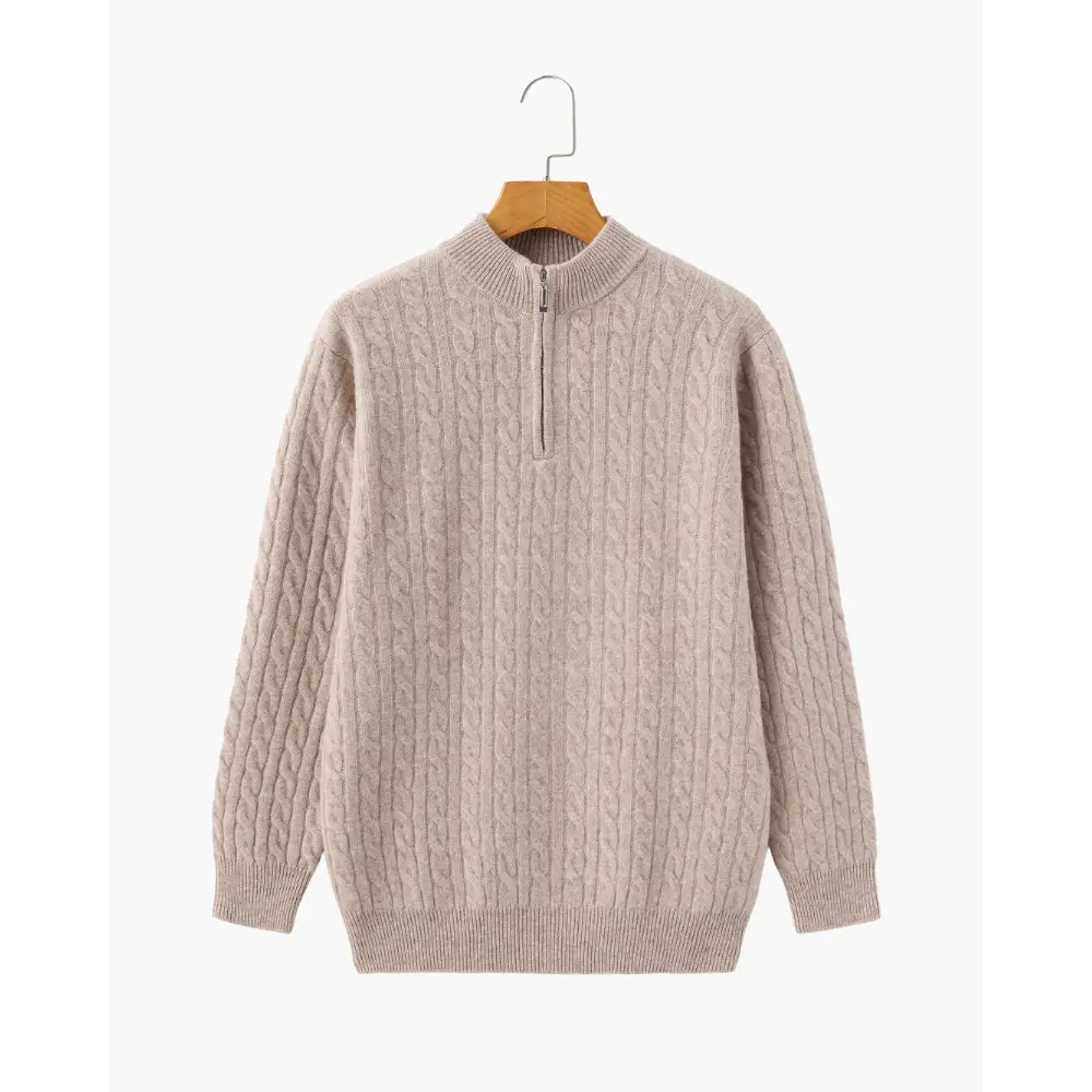 Wren Woven Half-Zip Sweater — photo 18
