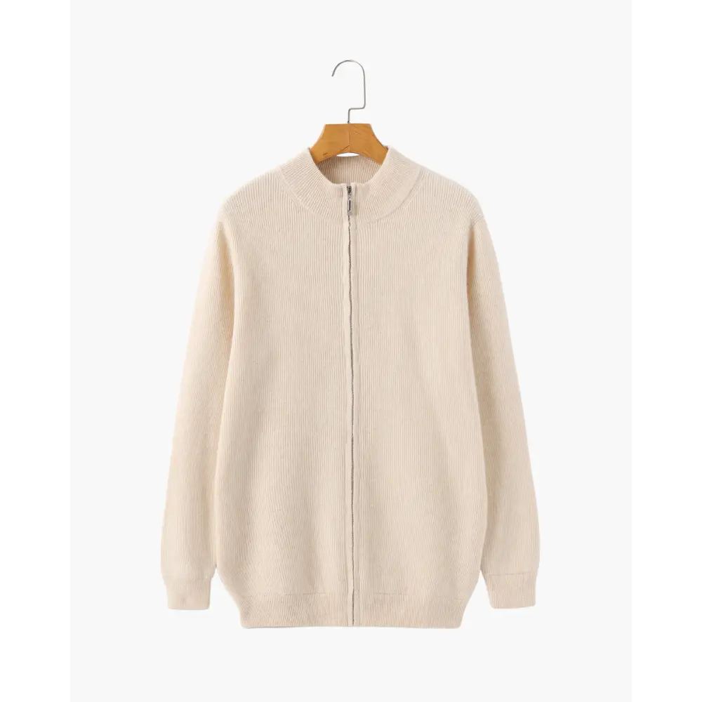 Birch Cashmere Half-Zip Sweater — photo 8
