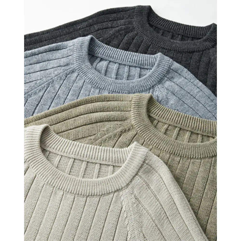 Aspen Ribbed Wool Sweater — photo 3