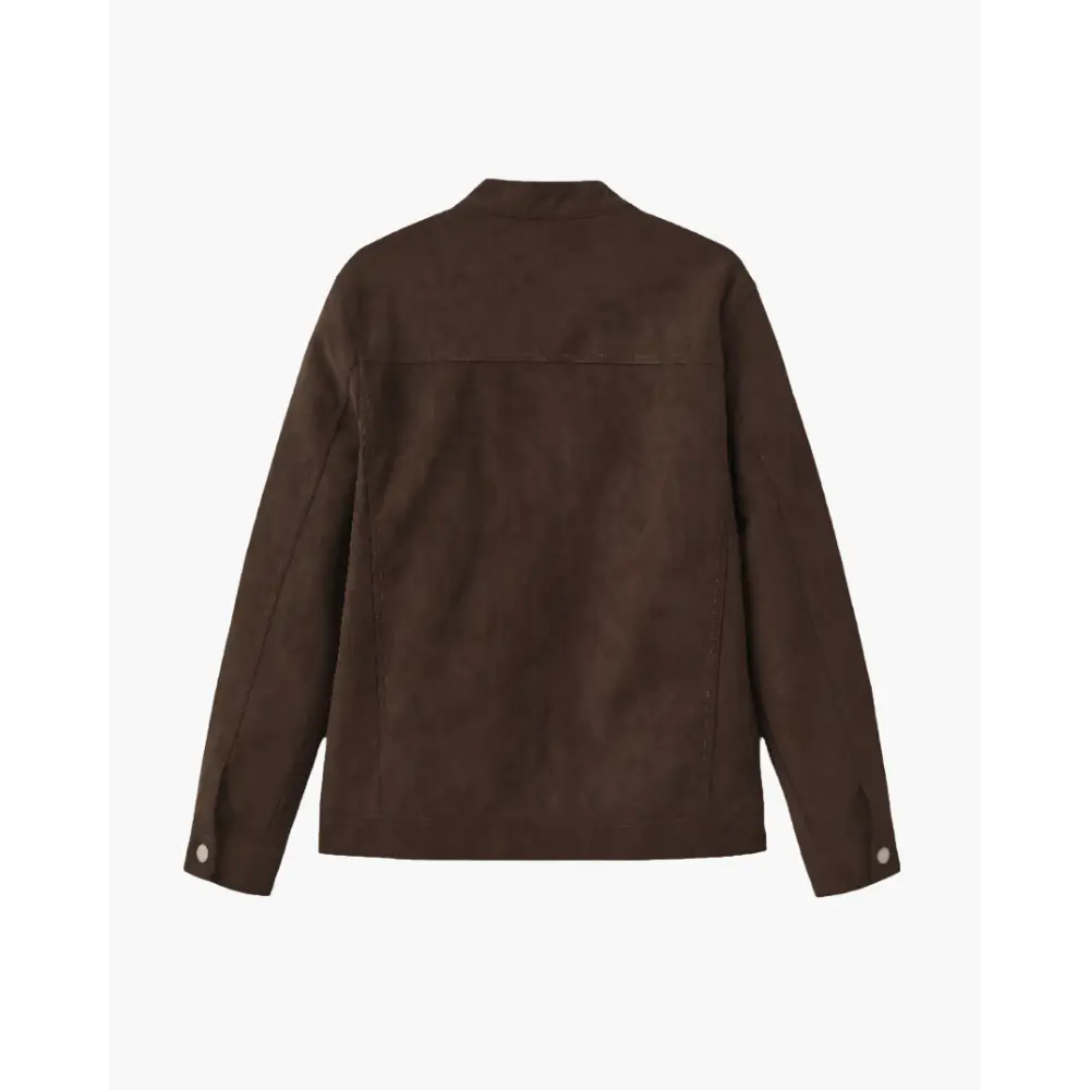 Birch Suede Zip Jacket — photo 5
